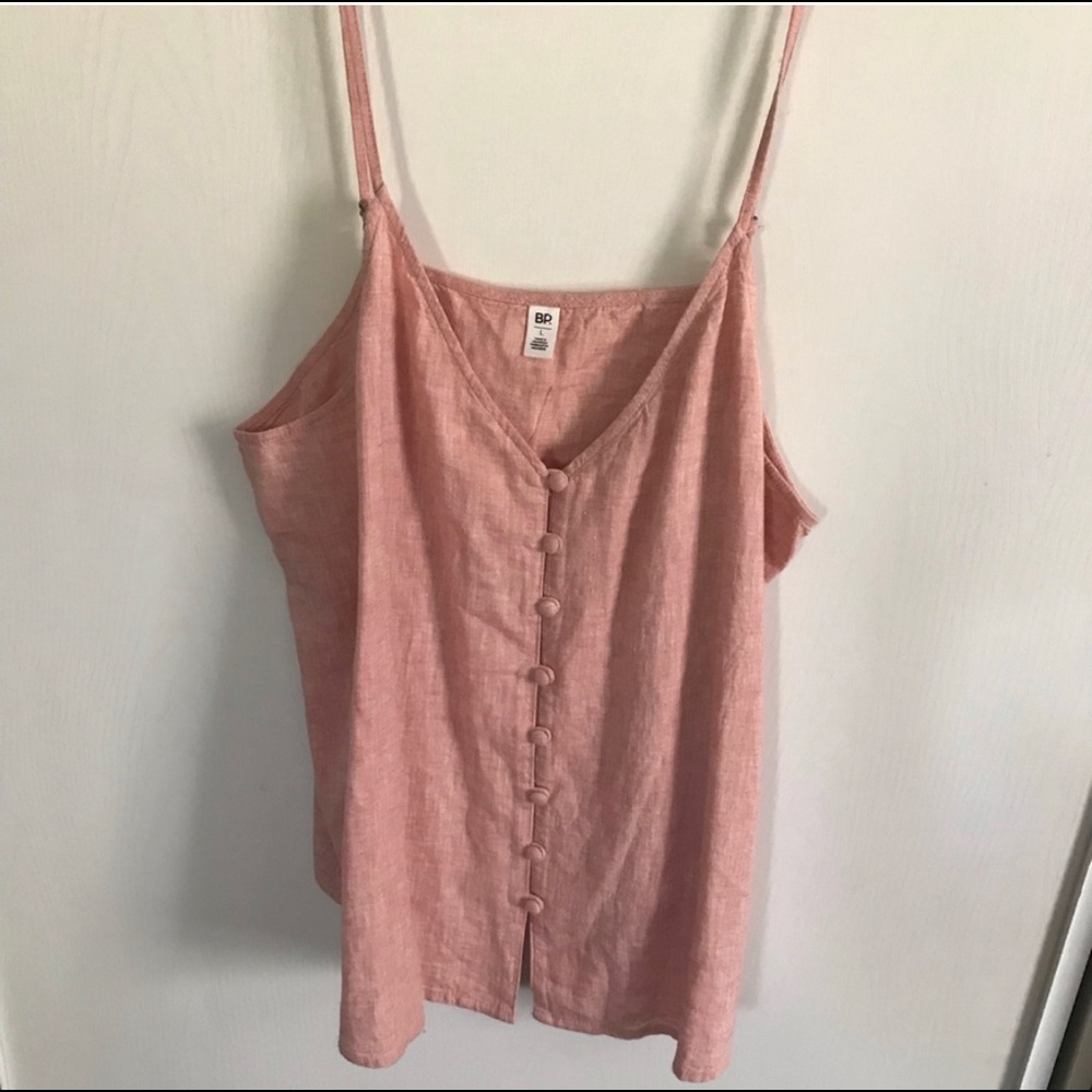 EUC BP linen tank size M